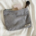 Corduroy Travel Cosmetic Bag Large Travel Toiletries Organizer Makeup Storage Bag Cosmetic Case Zipper Wash Beauty Storage Pouch